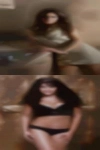 Pretty housewife seducing hang